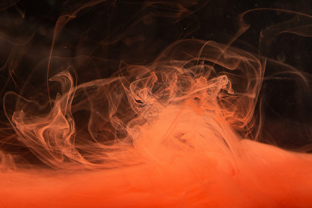 彩色烟雾元素色彩液体流动素材背景