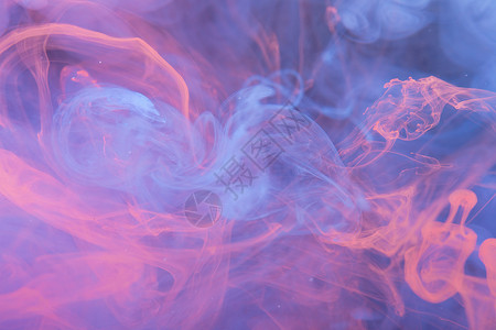 彩色烟雾元素色彩流体背景素材背景