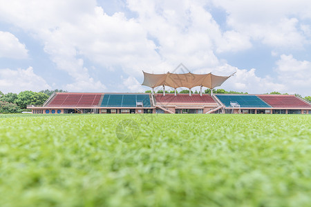 主席台大学操场背景