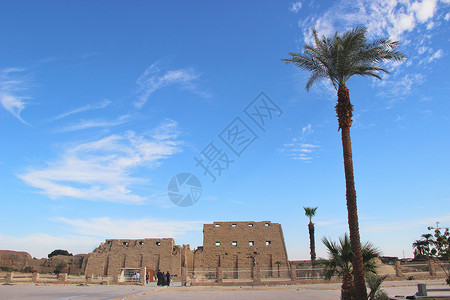 埃及卢克索卡尔纳克神庙图片