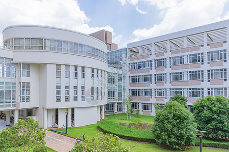 上海学校大学教学楼背景