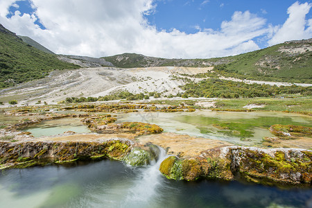 南昌红谷滩泉华滩正午景色背景