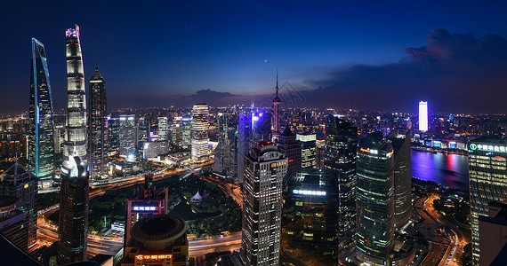 现代城市上海办公高清图片素材