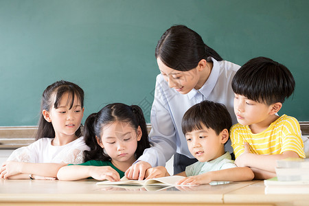 小学生师生教育孩子高清图片素材