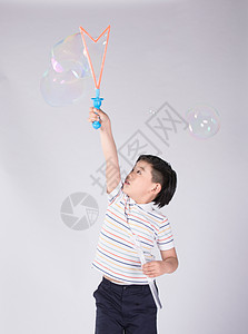 气球泡泡儿童玩耍背景