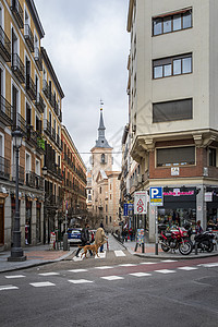 西班牙马德里街景旅游高清图片素材