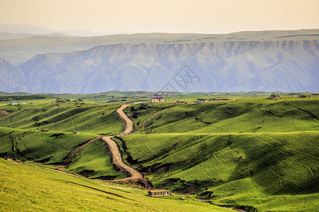 新疆天山牧场新疆天山琼库什台草原背景