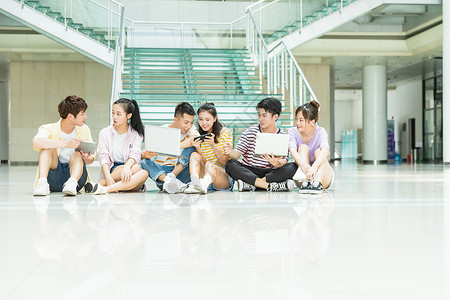 招生电话大学生学习讨论背景