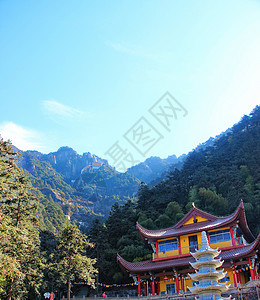 安徽池州九华山背景