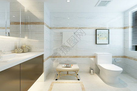 浴室温馨北欧风格卫生间设计图片