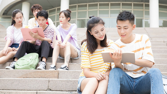 大学生校园学习生活青春高清图片素材