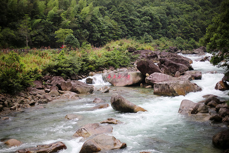 武夷山九龙瀑布风景区图片素材