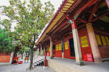 泉州地标开元寺福建旅游高清图片素材