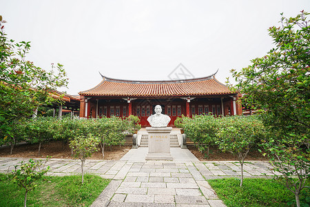 泉州开元寺弘一法师纪念馆背景图片