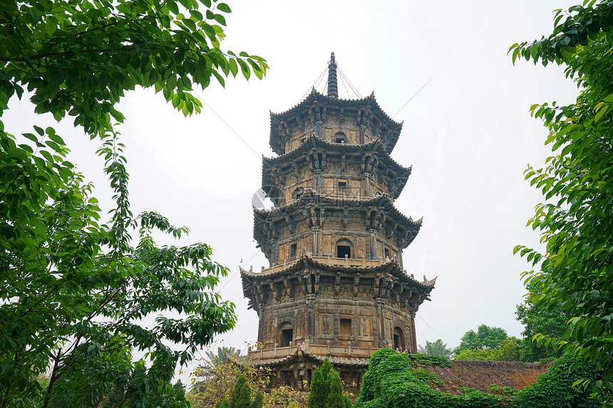 泉州地标开元寺图片