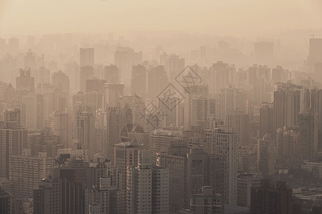 迪拜雾霾天际线上海雾霾背景