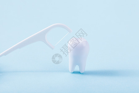 护理安全小知识保护牙齿背景