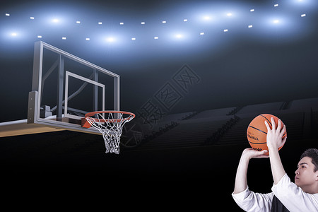 男孩打篮球篮球设计图片