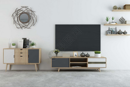 客厅家具组合电视背景设计设计图片