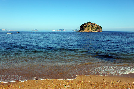 大连棒棰岛大海高清图片素材