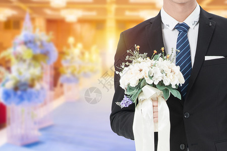 婚礼现场背景图片