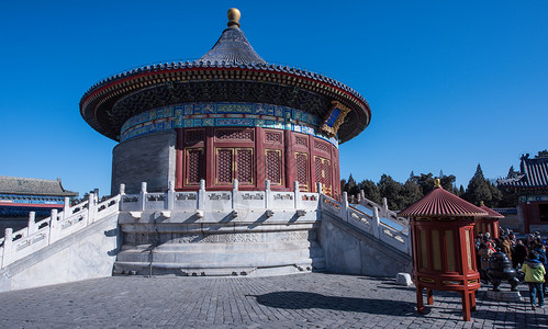 天圆北京天坛皇穹宇背景