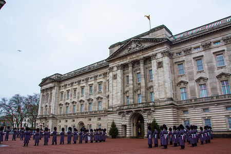 英国白金汉宫度假高清图片素材