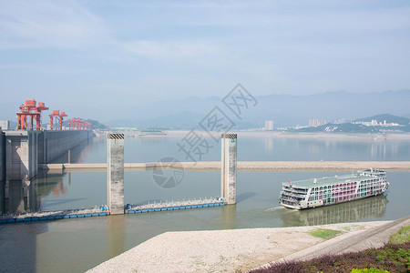 湖北宜昌三峡大坝风景高清图片素材