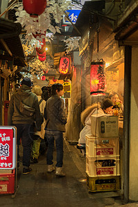 东京深夜食堂街道高清图片素材