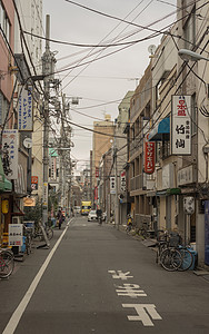 日本东京街景人文高清图片素材