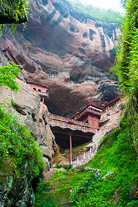 福建泰宁寨下大峡谷景区高清图片