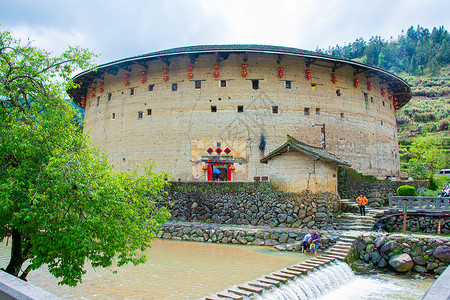 福建永定客家土楼图片