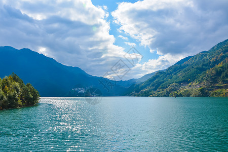 小山峡重庆乌江山峡风景名胜区背景