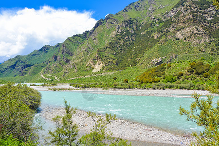 西藏茶马古道风光旅游景点高清图片素材