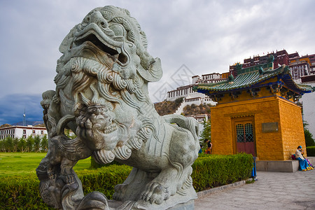 西藏拉萨布达拉宫风景5A景区高清图片素材