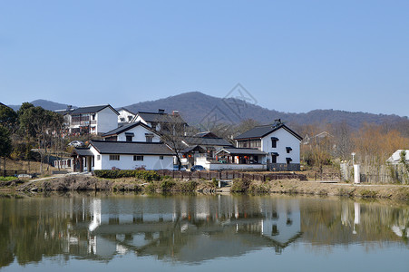 马鞍山徽派建筑背景