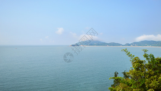 澳门黑沙海滩澳门竹湾景区背景