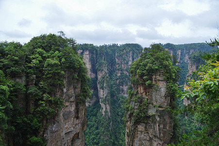 张家界风光湖南天子山高清图片