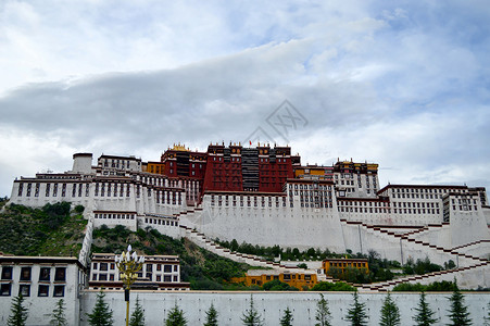 西藏布达拉宫古迹高清图片素材