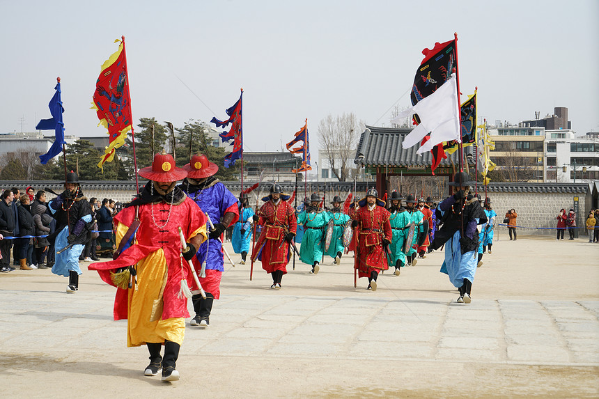 韩国首尔景福宫图片