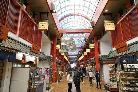 日本东京城市购物商场城市风光高清图片素材