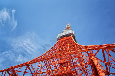日本东京塔日本现代建筑高清图片