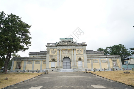 日本奈良城市风光背景图片