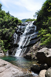 森岭公园桐庐大奇山国家森林公园背景