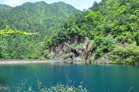 森岭公园桐庐大奇山国家森林公园背景