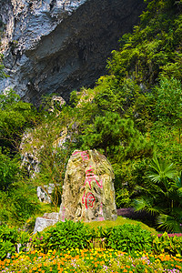 百魔天坑广西巴马县百魔洞背景