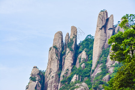 江西上饶三清山风光5A景区高清图片素材