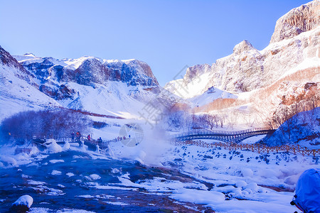 长白山旅游吉林长白山风光背景