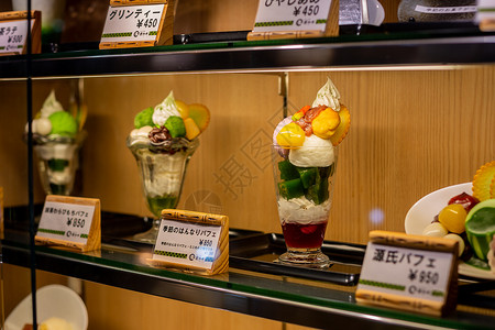 日本冰淇淋日本甜品高清图片