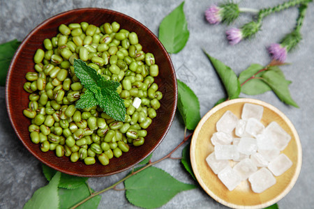 绿豆食材健康高清图片素材